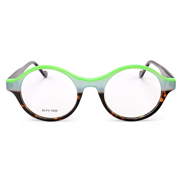 Armação de Óculos Redondo Tartaruga Degrade