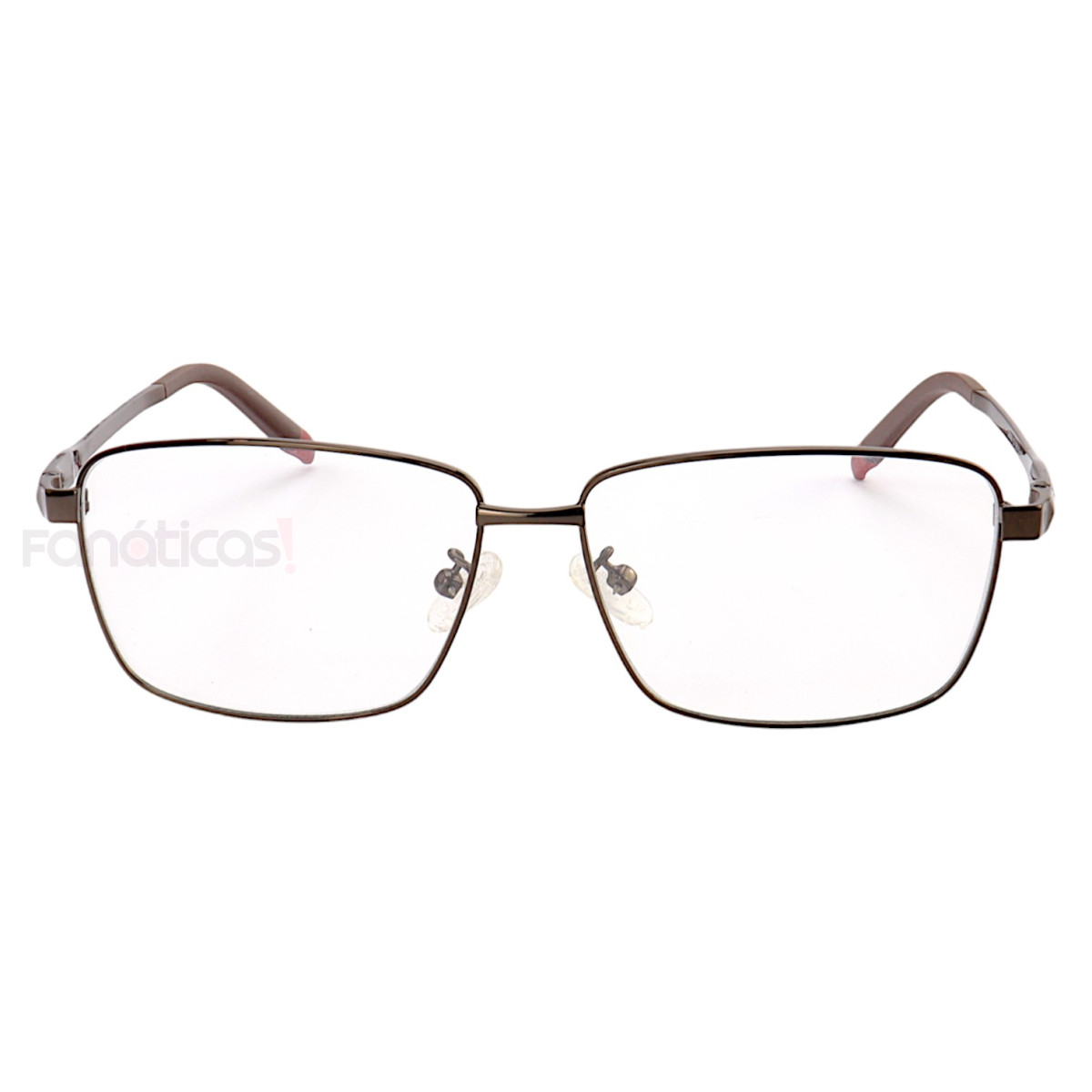 Armação de Óculos Quadrado G8096 Marrom