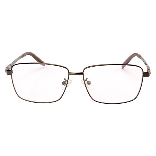 Armação de Óculos Quadrado G8096 Marrom