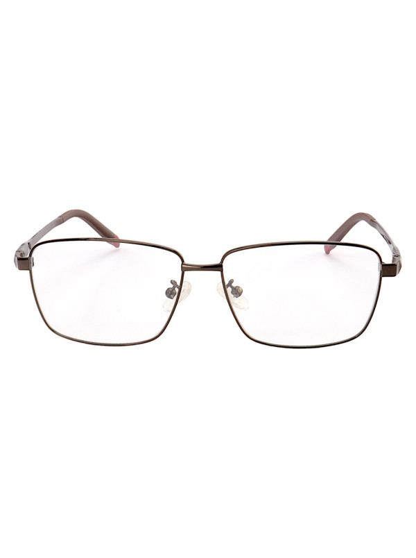 Armação de Óculos Quadrado G8096 Marrom