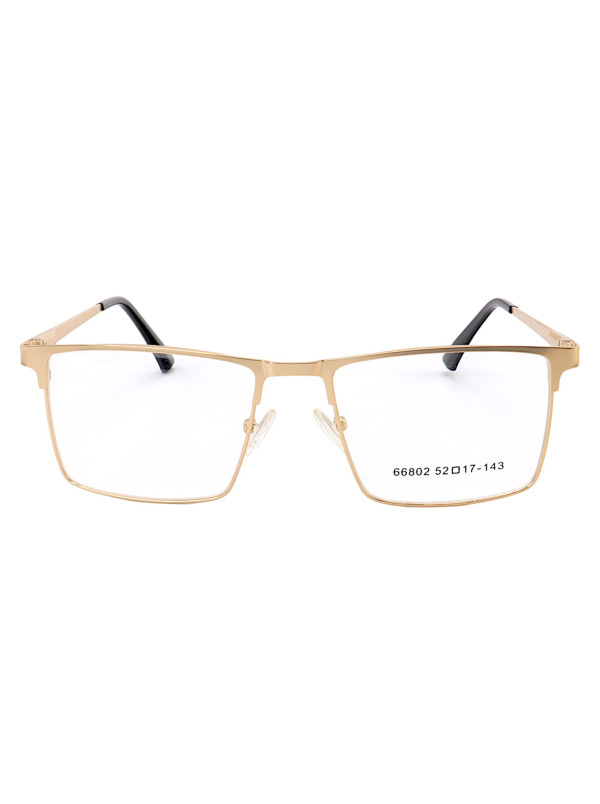 Armação de Óculos Quadrado 66802 Dourado