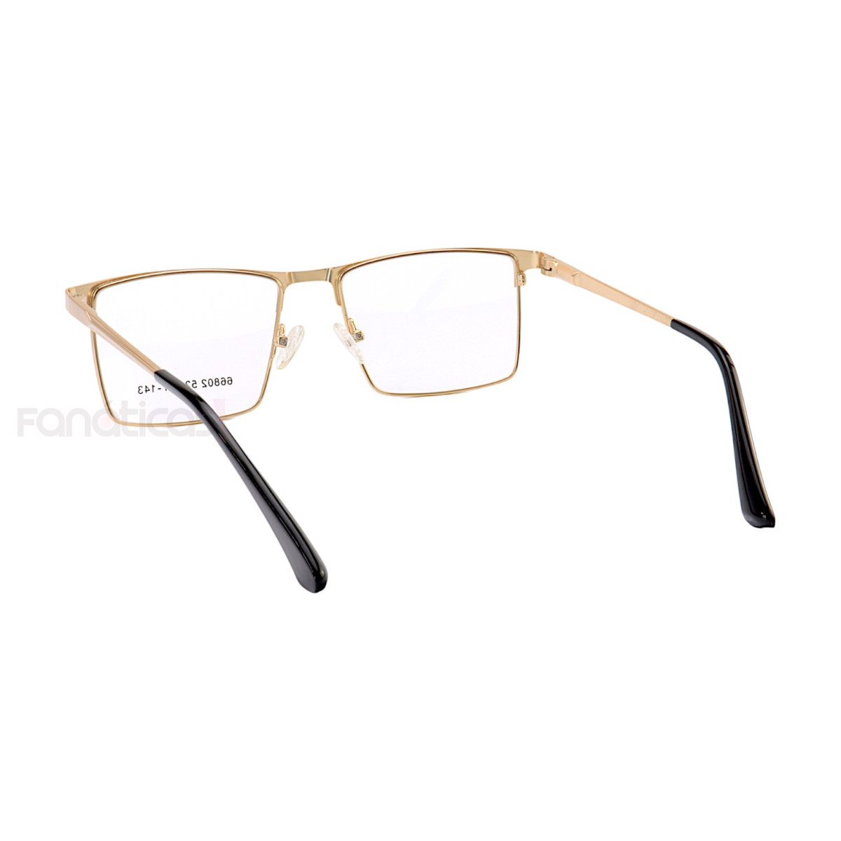 Armação de Óculos Quadrado 66802 Dourado