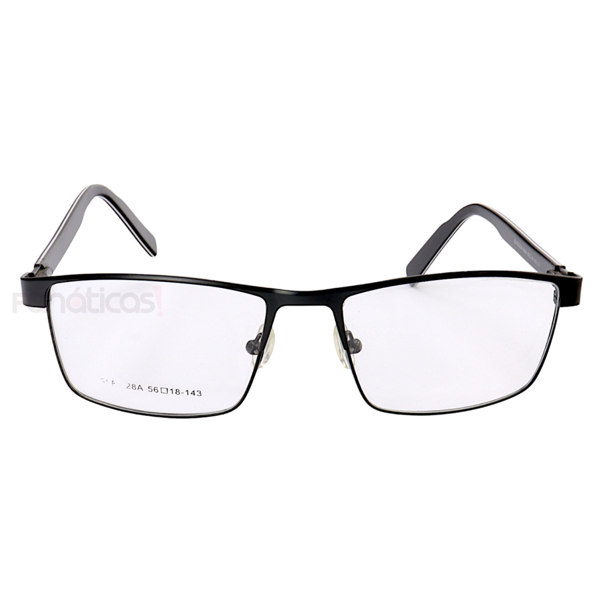 Armação de Óculos Quadrado SL028A Preto