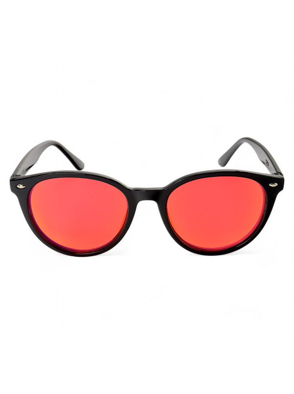 Óculos Lazio Preto e Vermelho