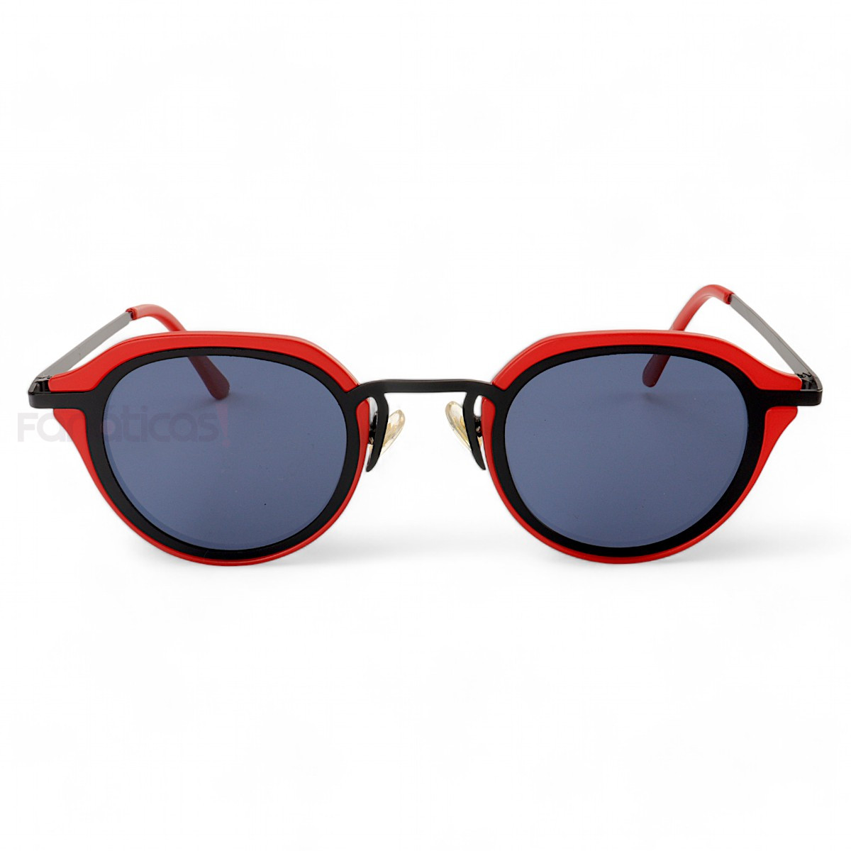 Óculos De Sol Oval Bulier Vermelho