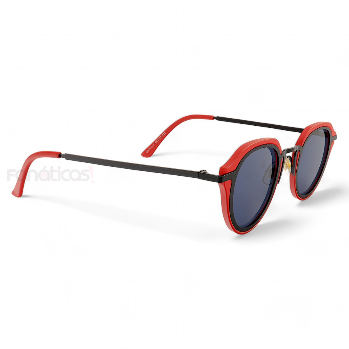 Óculos De Sol Oval Bulier Vermelho