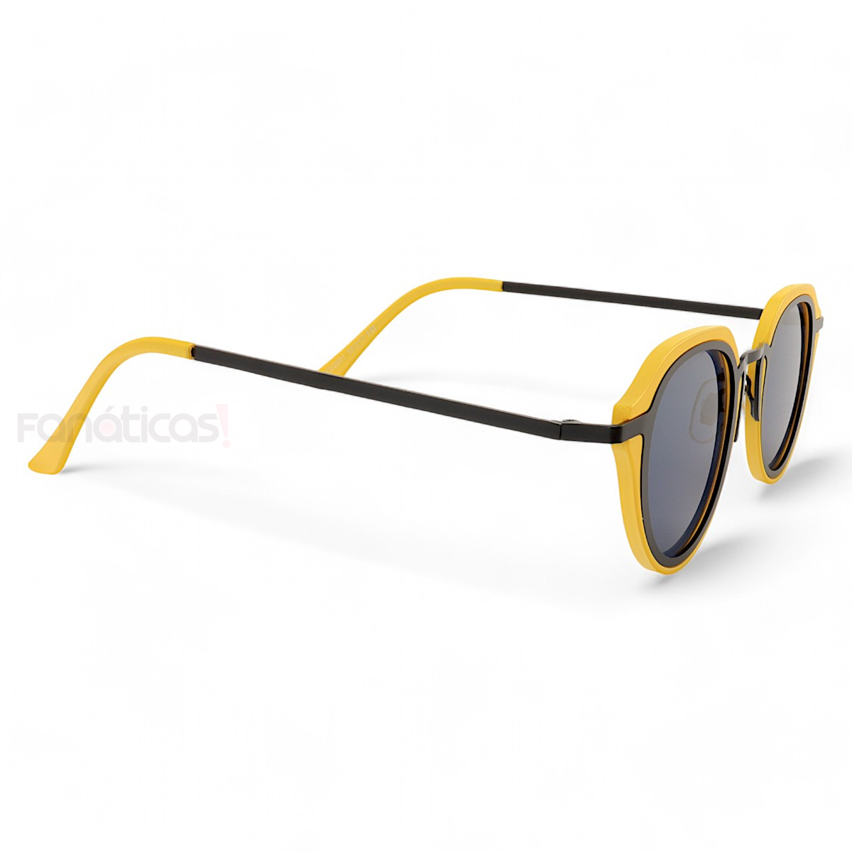 Óculos De Sol Oval Bulier Amarelo