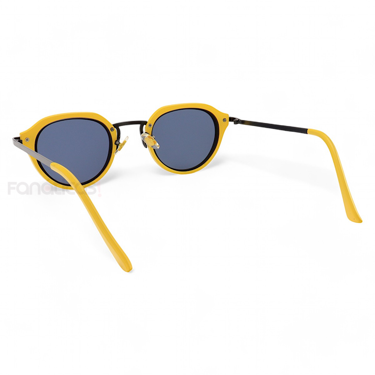 Óculos De Sol Oval Bulier Amarelo