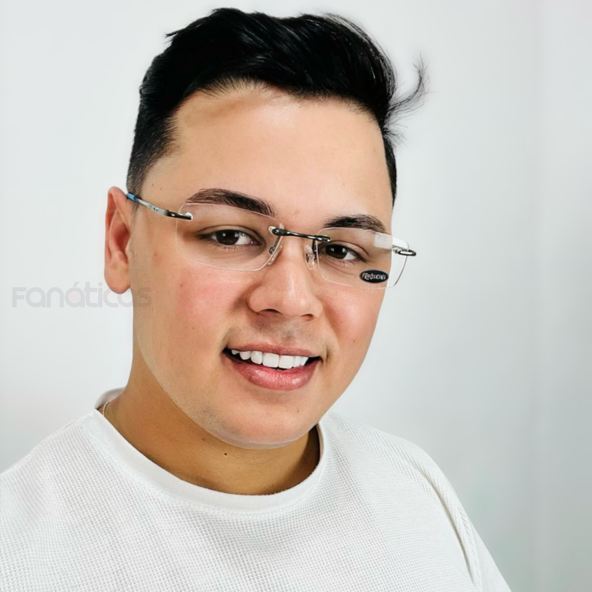 Armação de Óculos Retangular Balgriff Wingback Grafite Azul Masculina