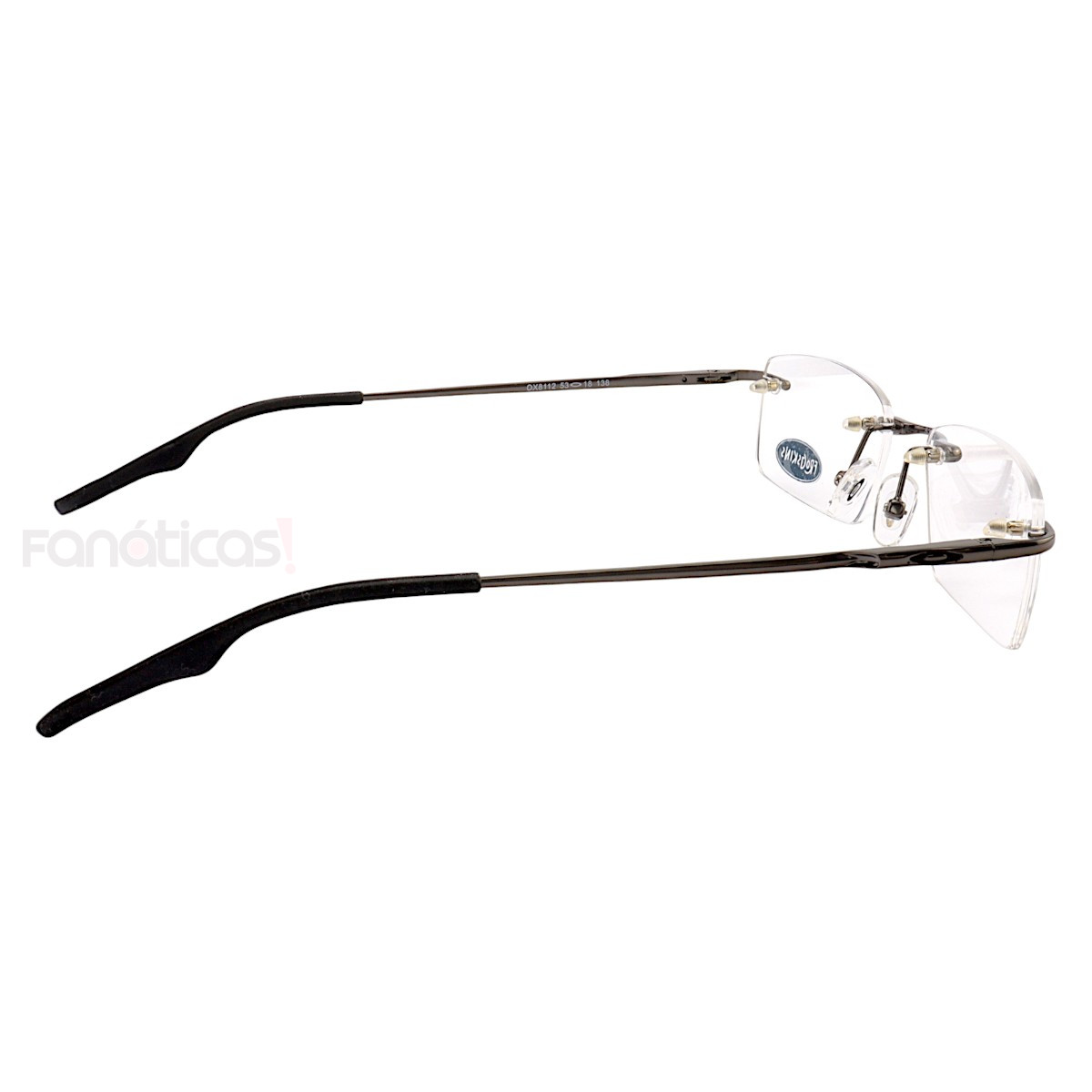 Armação de Óculos Retangular Balgriff Wingback Grafite Masculina