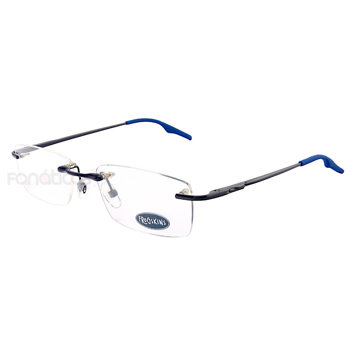 Armação de Óculos Retangular Balgriff Wingback Azul Masculina