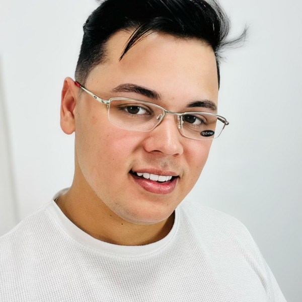 Armação Fio de Nylon Wingback Prata e Vermelho