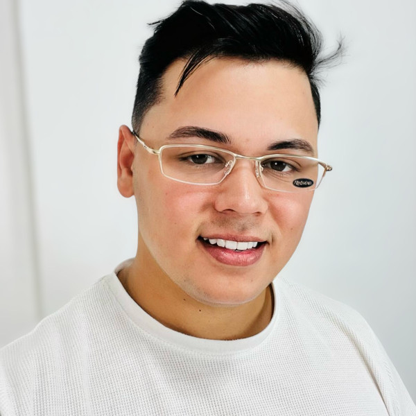 Armação Fio de Nylon Wingback Dourado