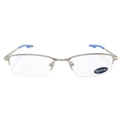 Armação Fio de Nylon Wingback Prata e Azul