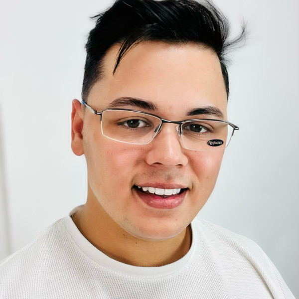 Armação Fio de Nylon Wingback Grafite e Azul