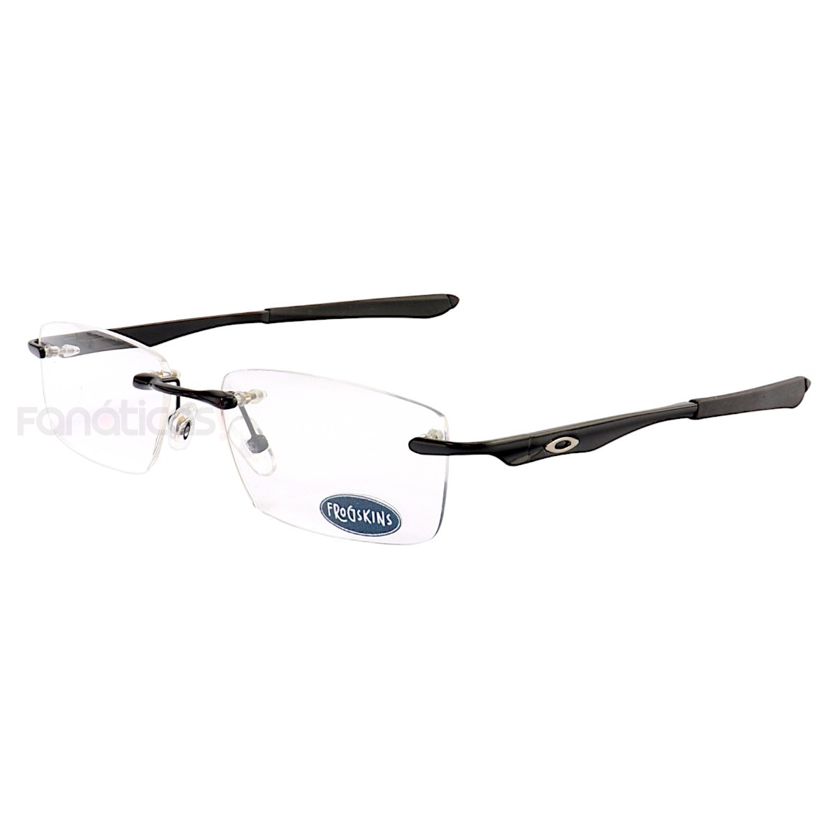 Armação de Óculos Retangular Balgriff Wingfold Preta Masculina