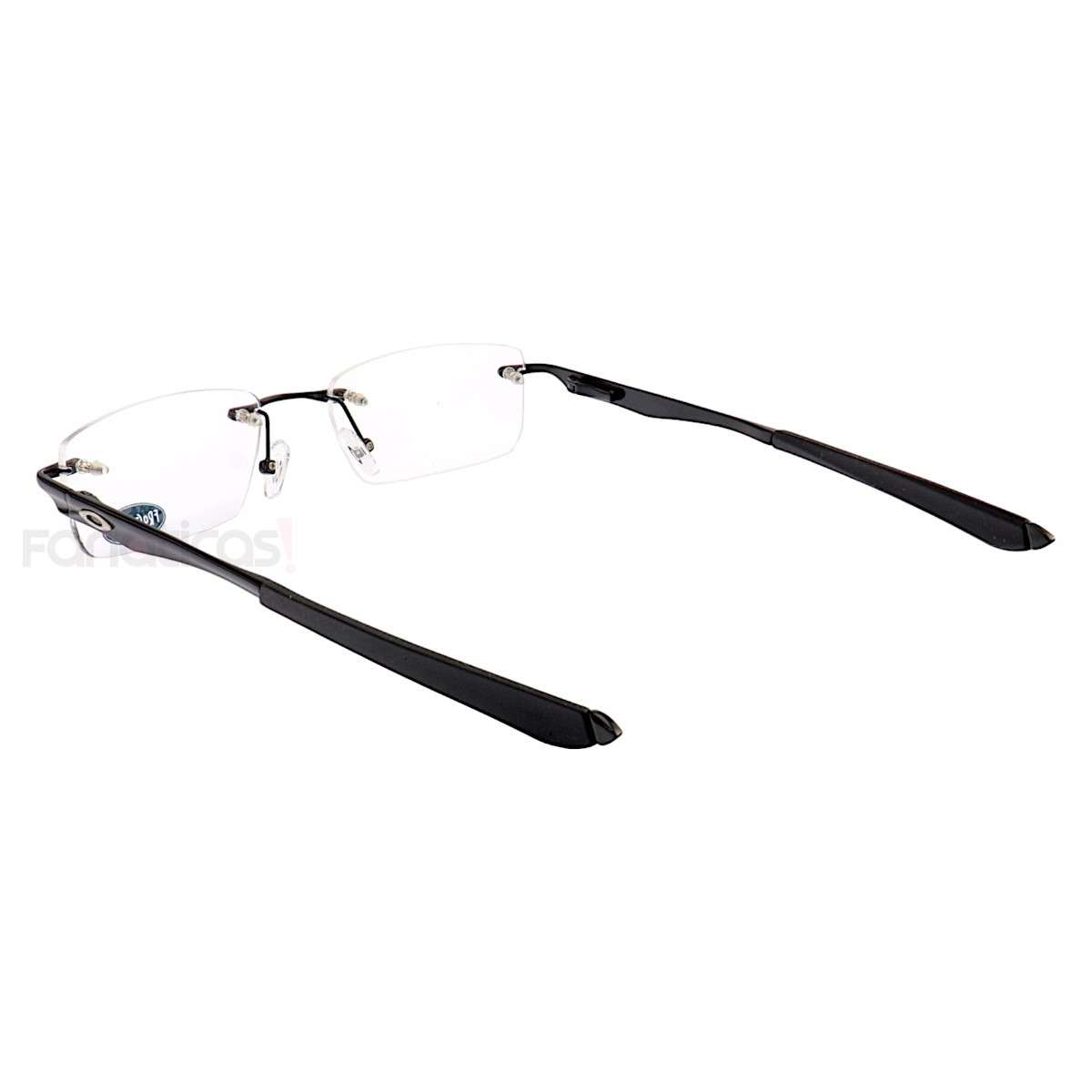 Armação de Óculos Retangular Balgriff Wingfold Preta Masculina