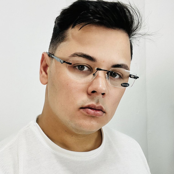 Armação Masculina Wingfold Preta