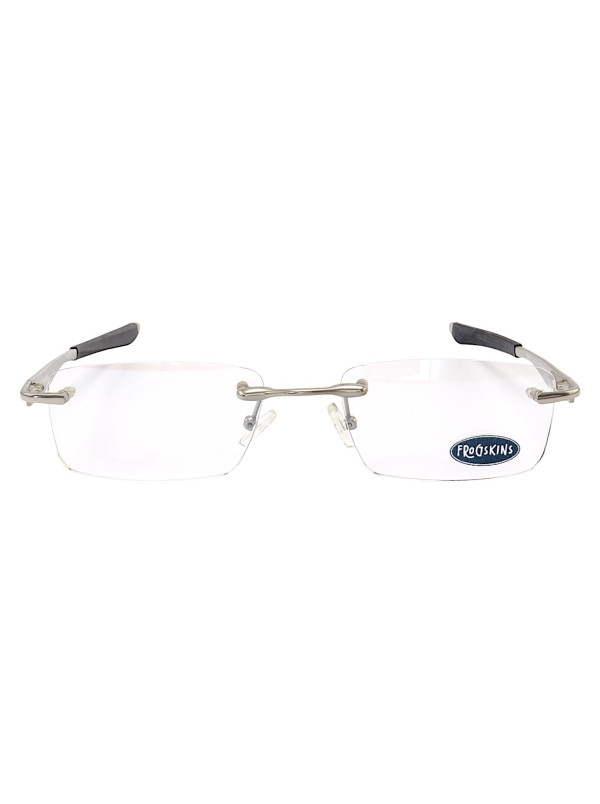 Armação Masculina Wingfold Prata e Preto