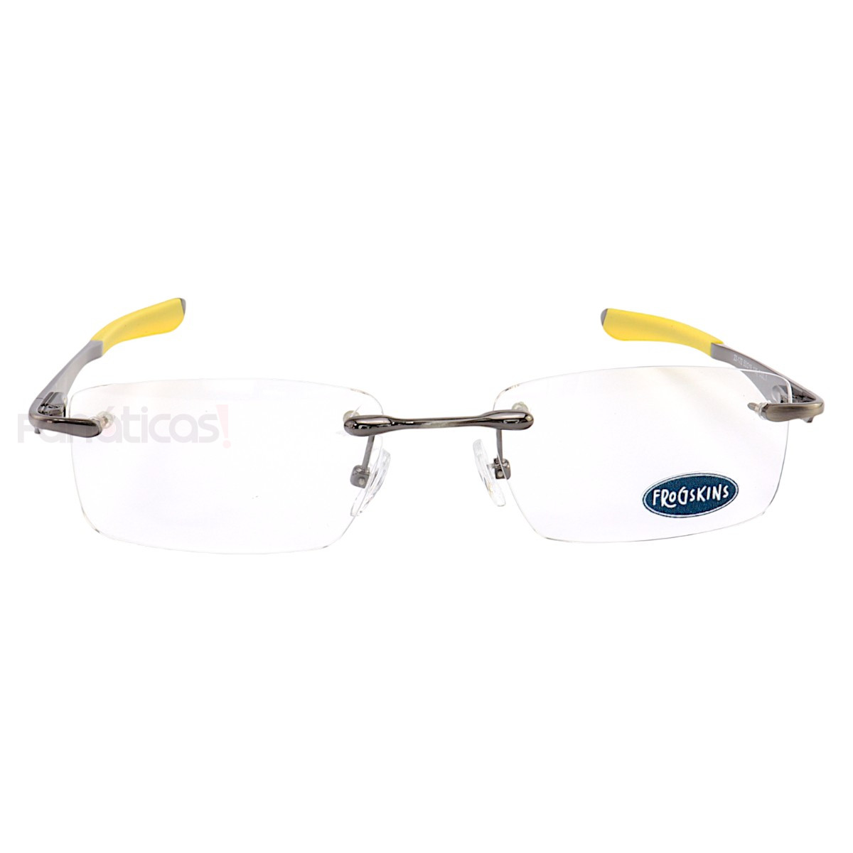 Armação Óculos Retangular Balgriff Wingfold Grafite Amarelo Masculina