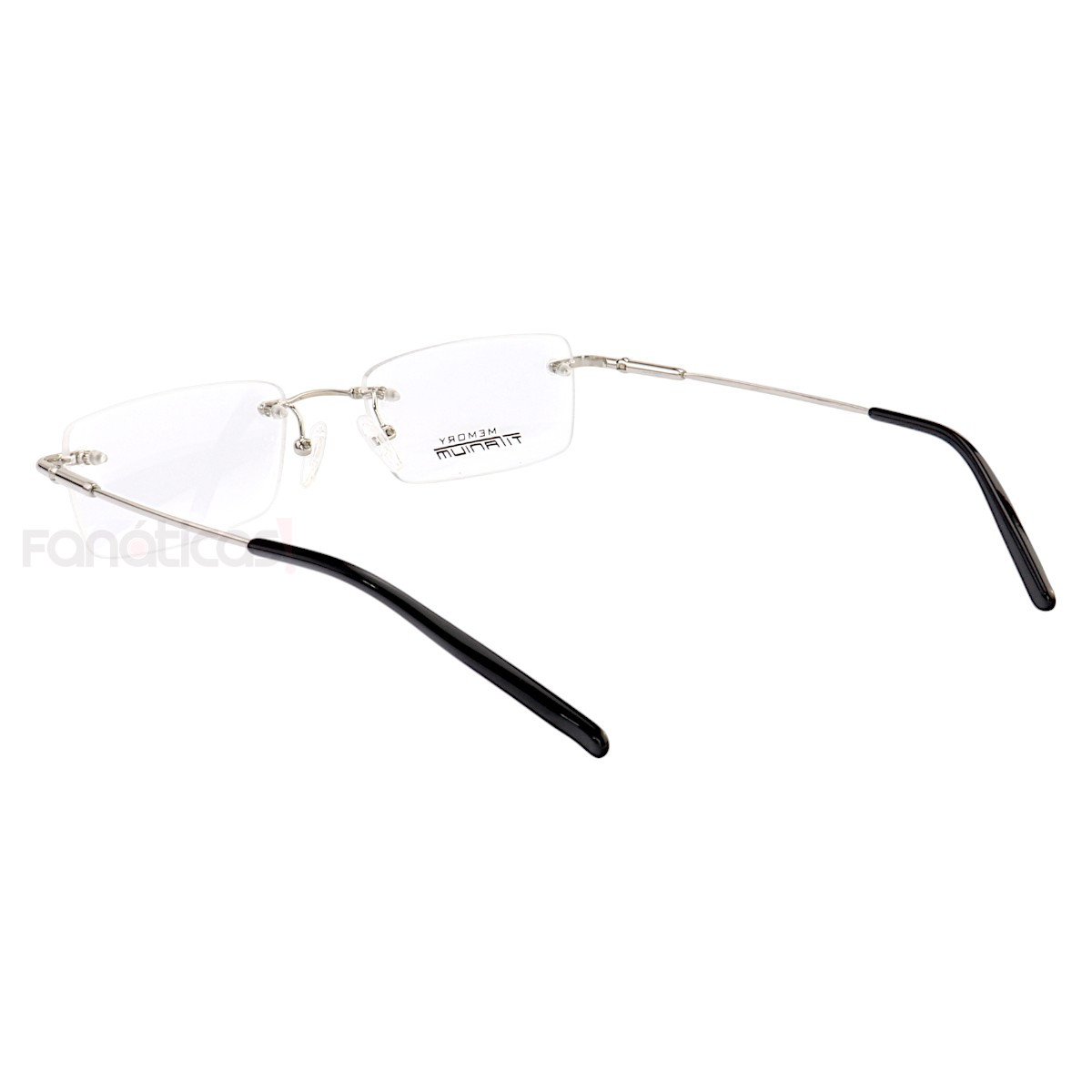 Armação de Óculos Balgriff Memory Titânio Flexivel Prata