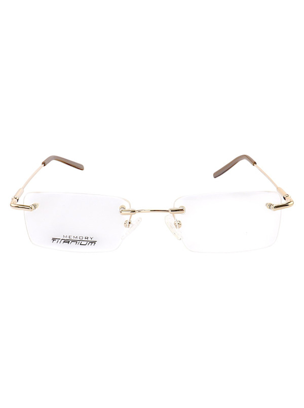 Armação de Óculos Balgriff Memory Titânio Flexivel Dourado