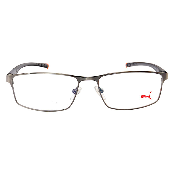 Armação de Óculos Masculino Retangular PM5365 Grafite e Laranja