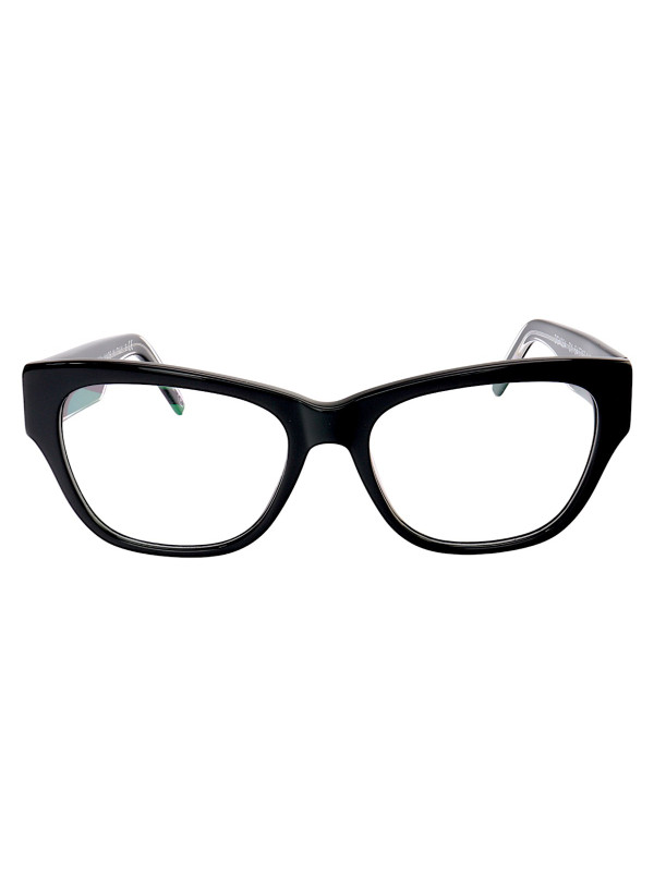 Armação de Óculos Quadrada D4054 Preto