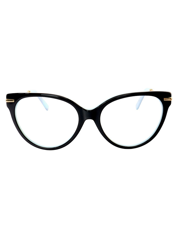 Armação de Óculos Gatinho TF3051 Preto e Azul