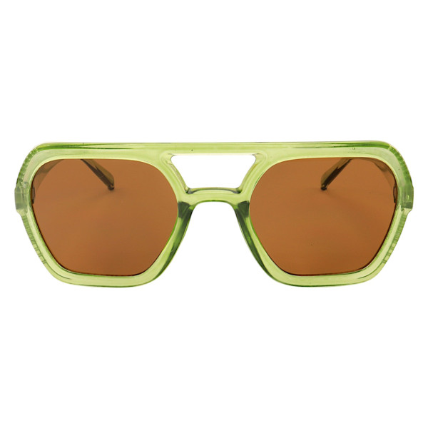 Óculos de Sol Max Verde Translucido