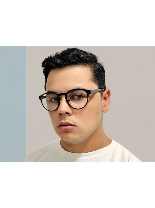 Armação de Óculos Clark Preta