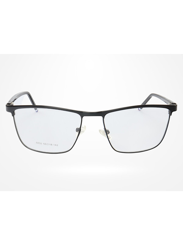 Armação de Óculos 8855 Quadrado Preto