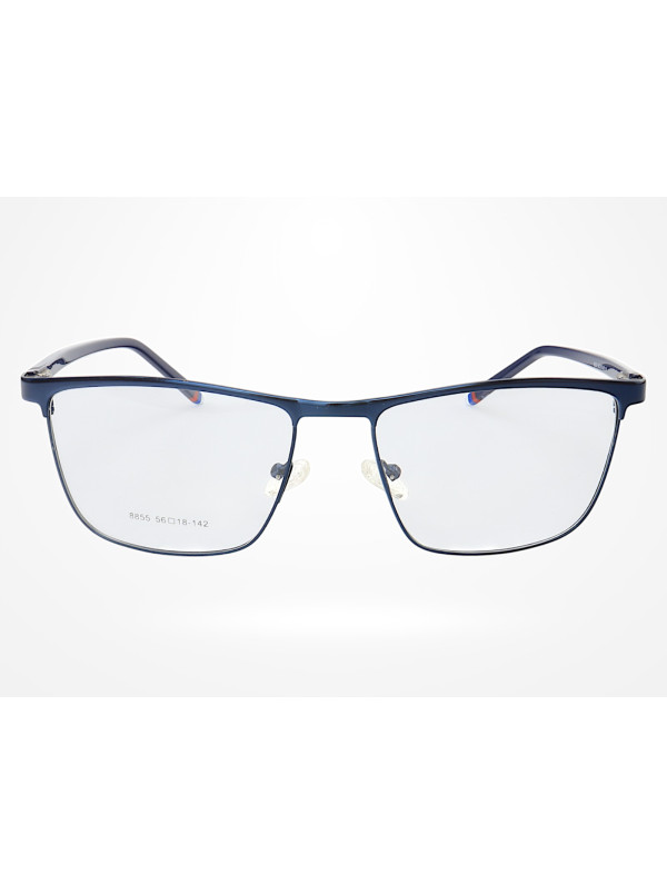 Armação de Óculos 8855 Quadrado Azul