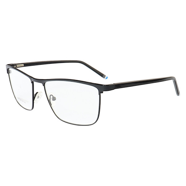 Armação de Óculos 8855 Quadrado Preto Azul