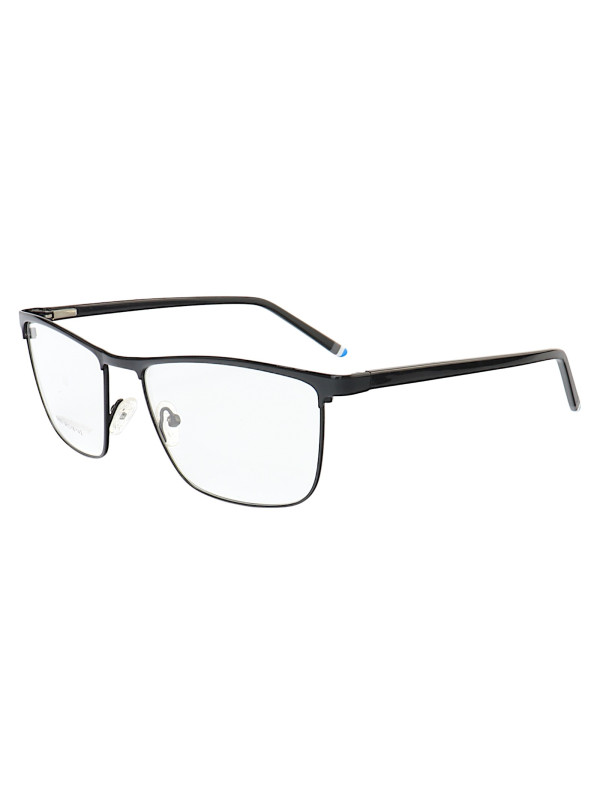 Armação de Óculos 8855 Quadrado Preto Azul