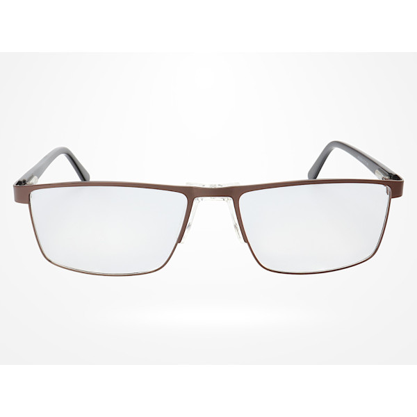 Armação de Óculos AQ230914 Retangular Marrom