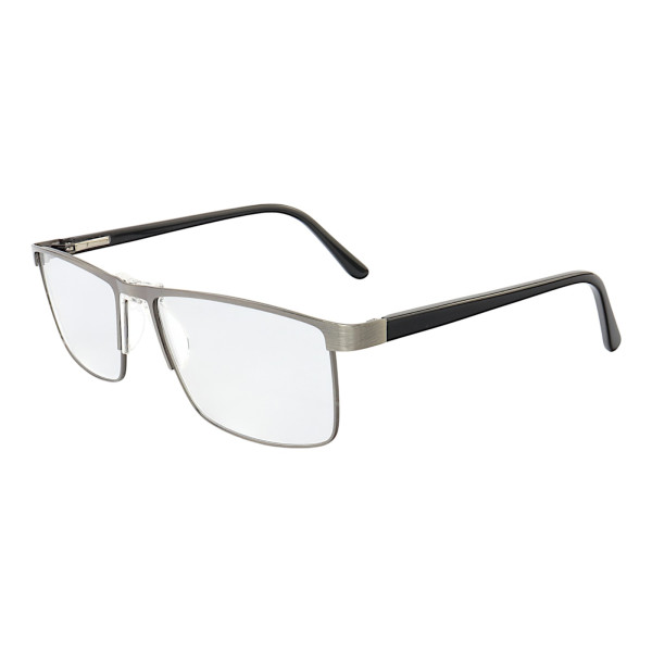 Armação de Óculos AQ230914 Retangular Grafite Escovado