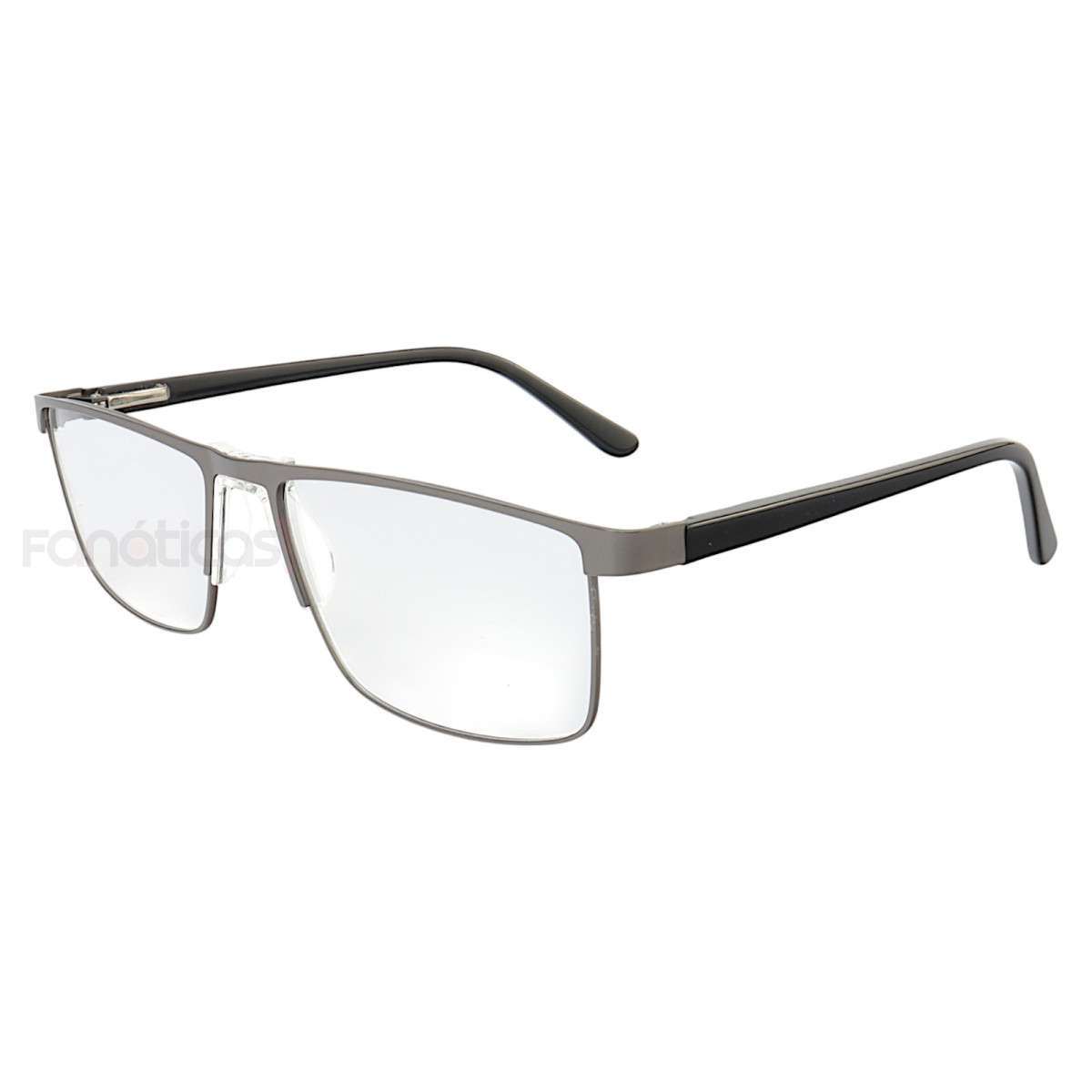 Armação de Óculos AQ230914 Retangular Grafite Fosco