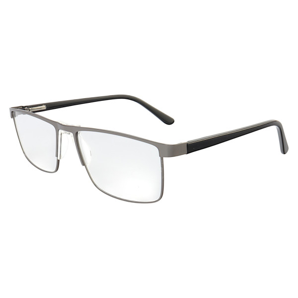 Armação de Óculos AQ230914 Retangular Grafite Fosco