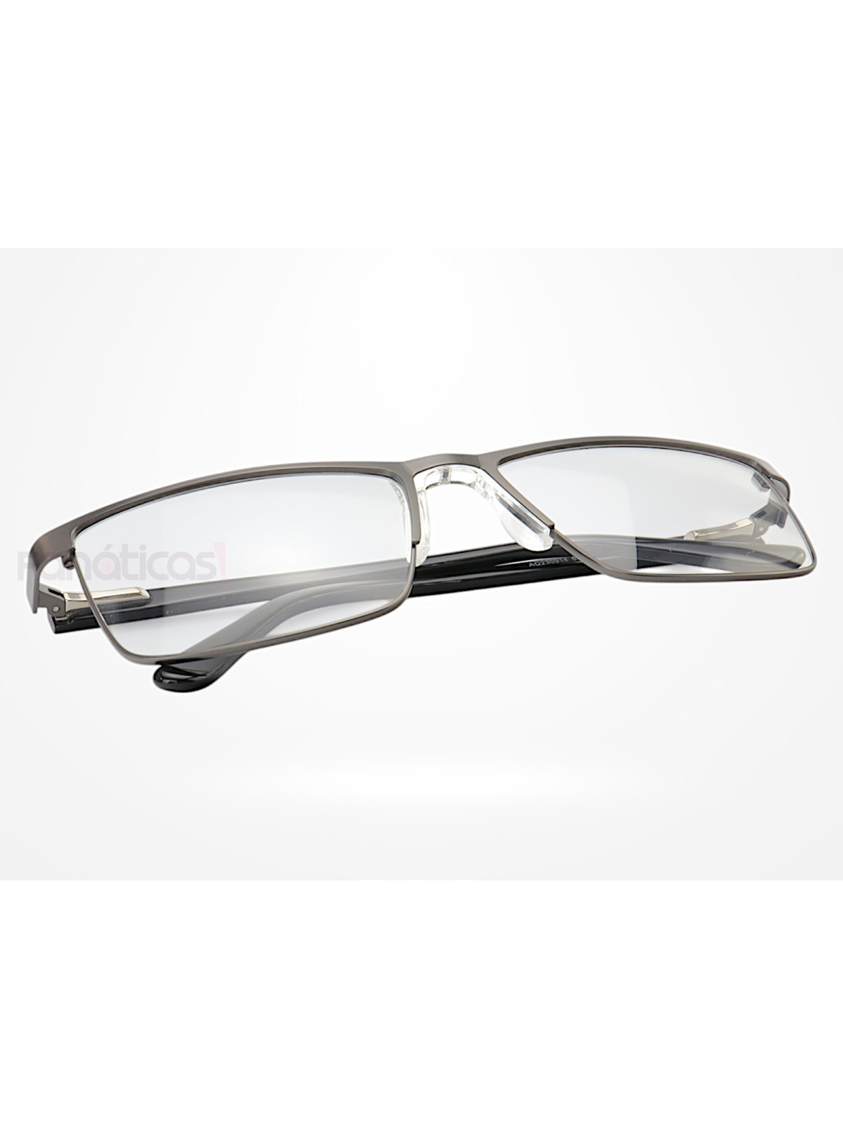 Armação de Óculos AQ230914 Retangular Grafite Fosco
