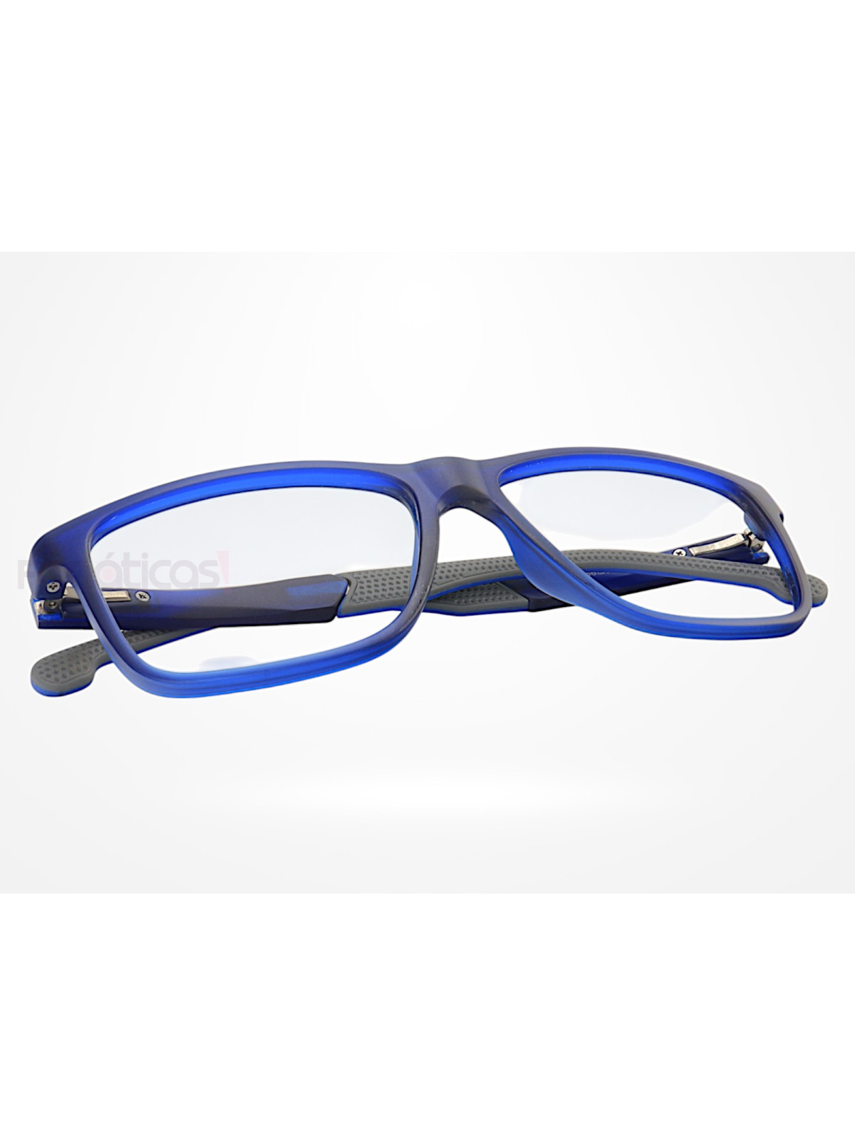 Armação de Óculos 76011 Quadrado Azul