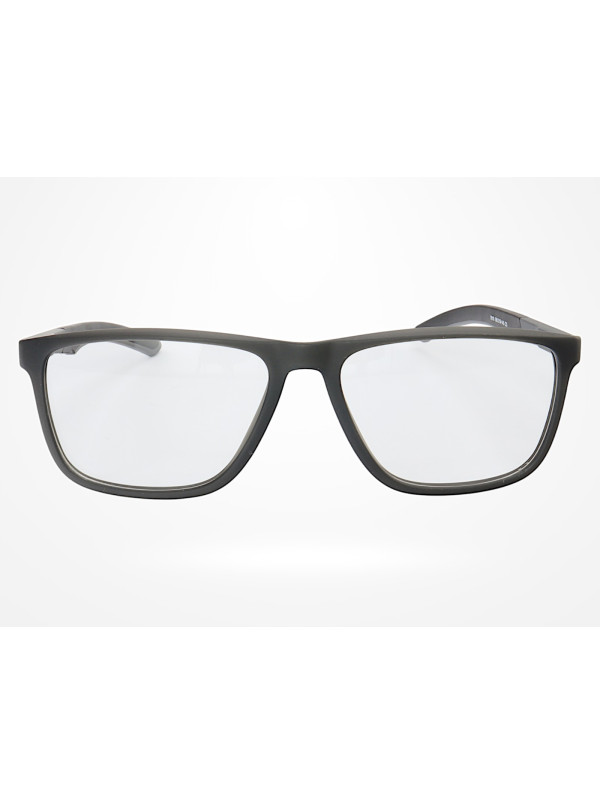 Armação de Óculos 7810 Quadrado Preto e Cinza