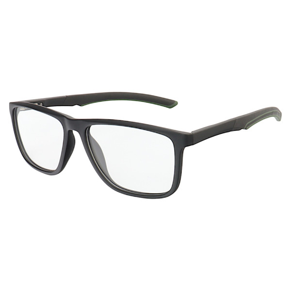 Armação de Óculos 7810 Quadrado Preto e Verde