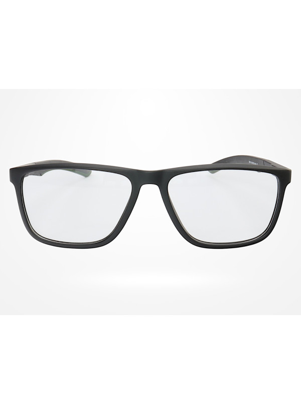 Armação de Óculos 7810 Quadrado Preto e Verde