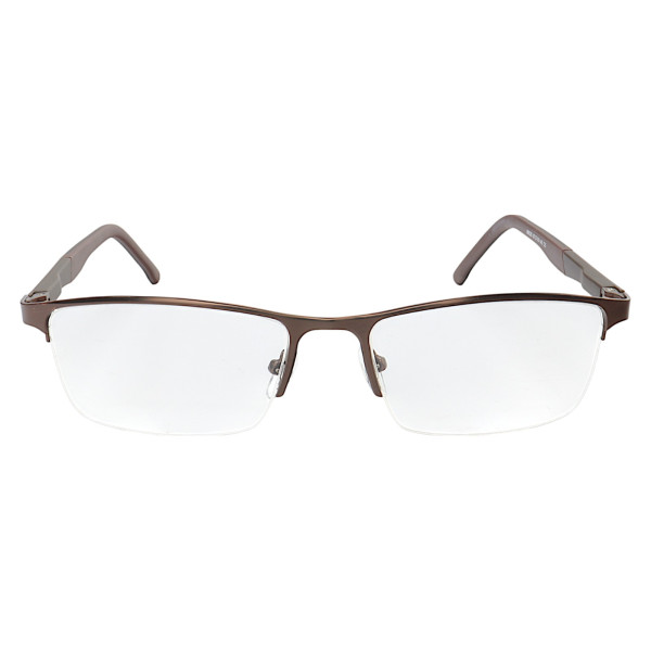 Armação de Óculos 89020 retangular Marrom