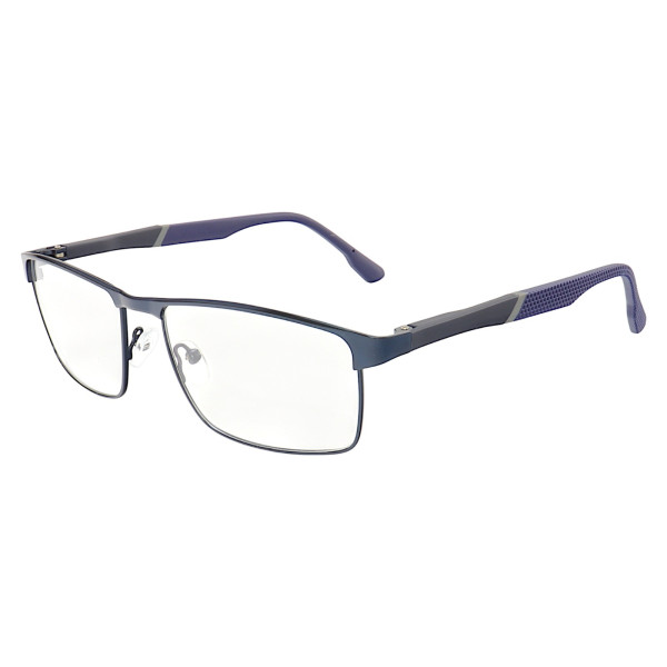 Armação de Óculos 65109 Quadrado Azul