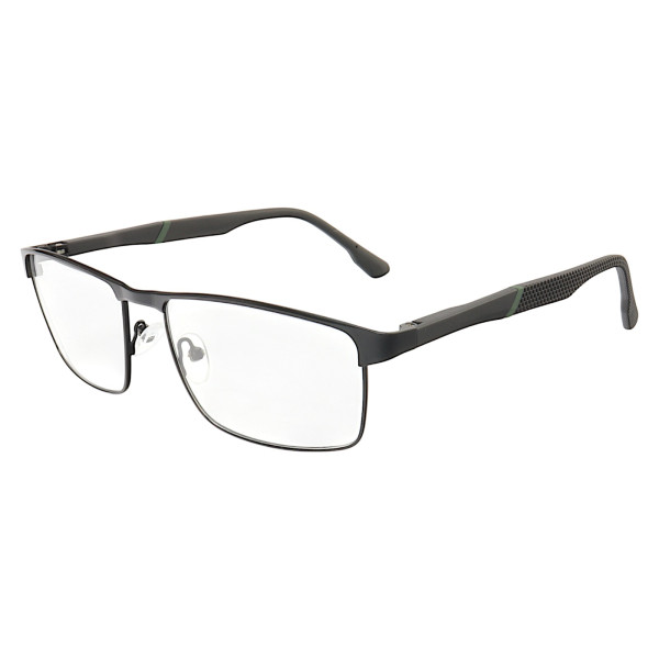 Armação de Óculos 65109 Quadrado Preto e Verde