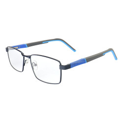 Armação de Óculos 86002 Retangular Azul