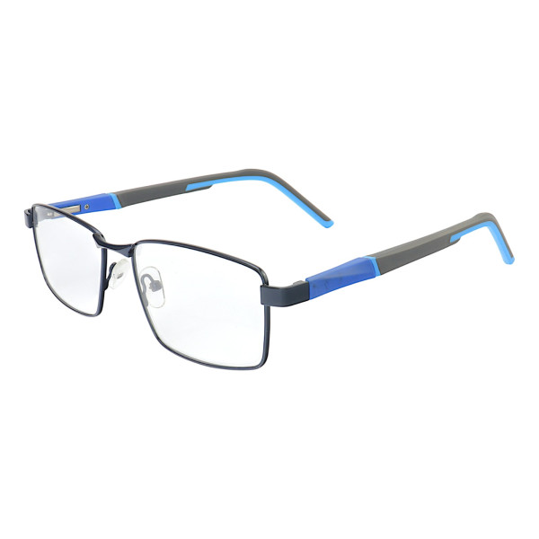 Armação de Óculos 86002 Retangular Azul