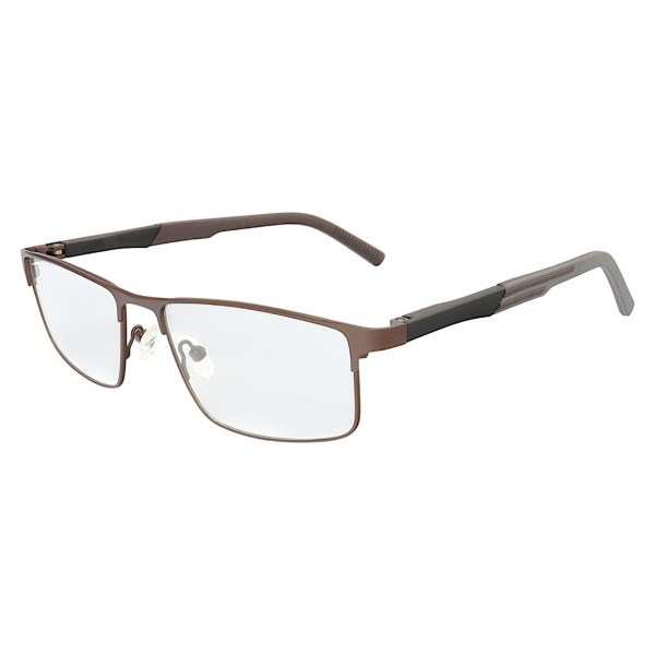 Armação de Óculos 9822 Retangular Marrom